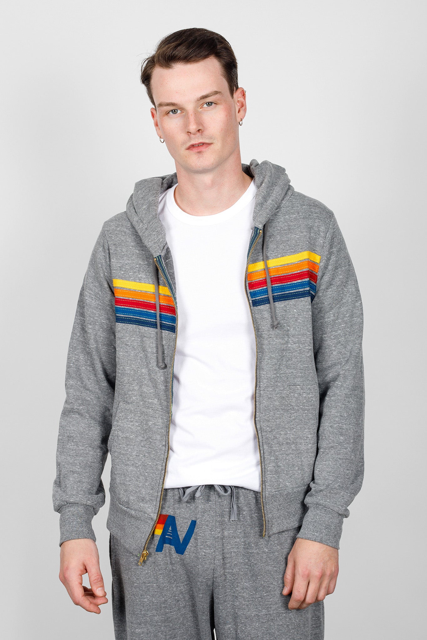 5 Stripe Hoodie Ray Rickburn