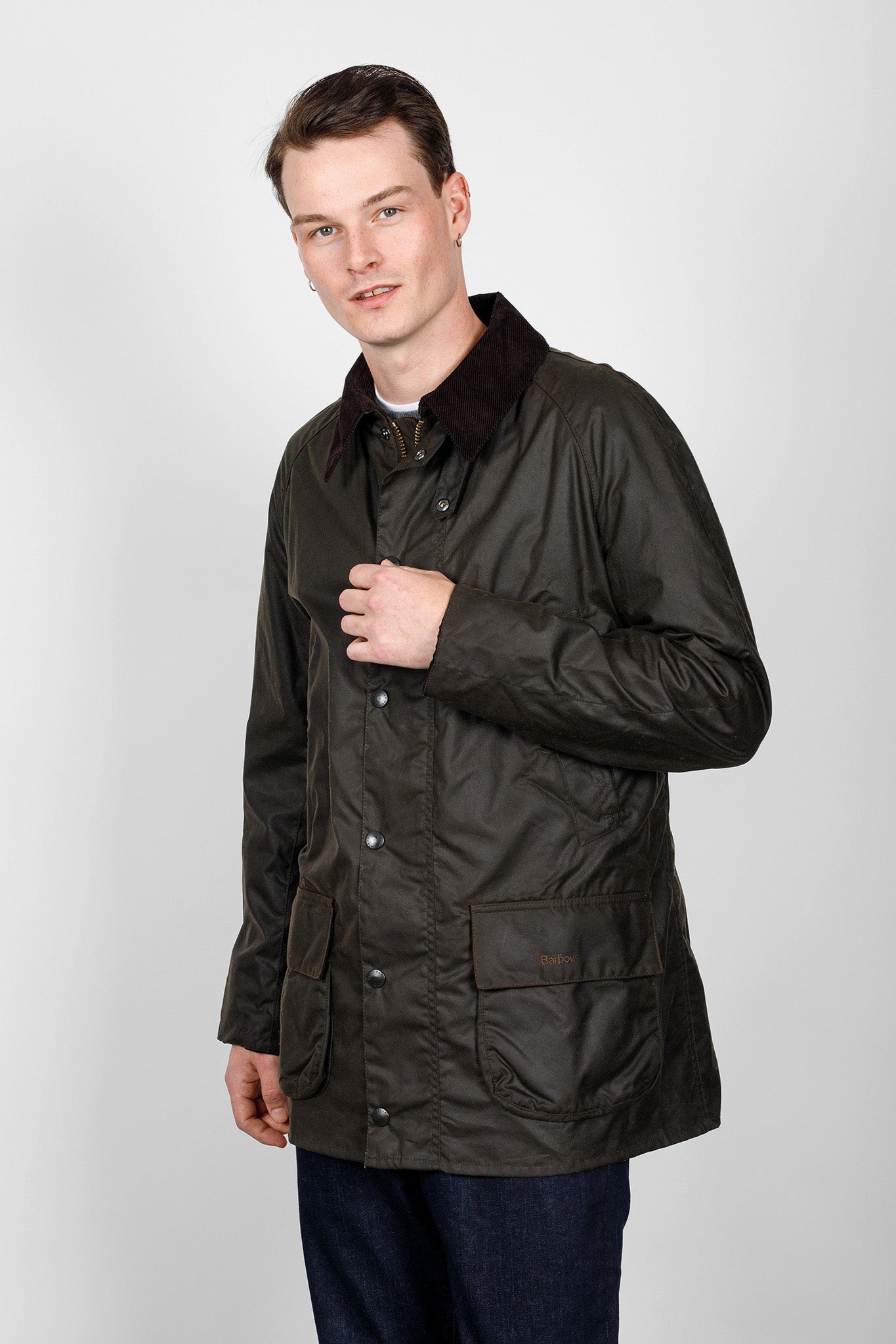 Barbour bristol discount jacket olive