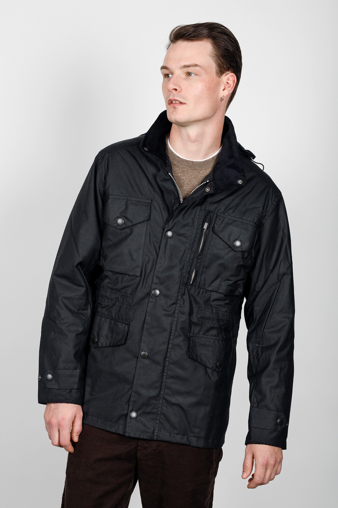 Barbour updrift wax sales jacket