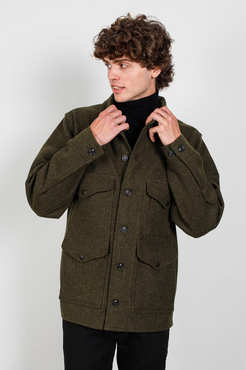 Green wool cruiser Jacket good