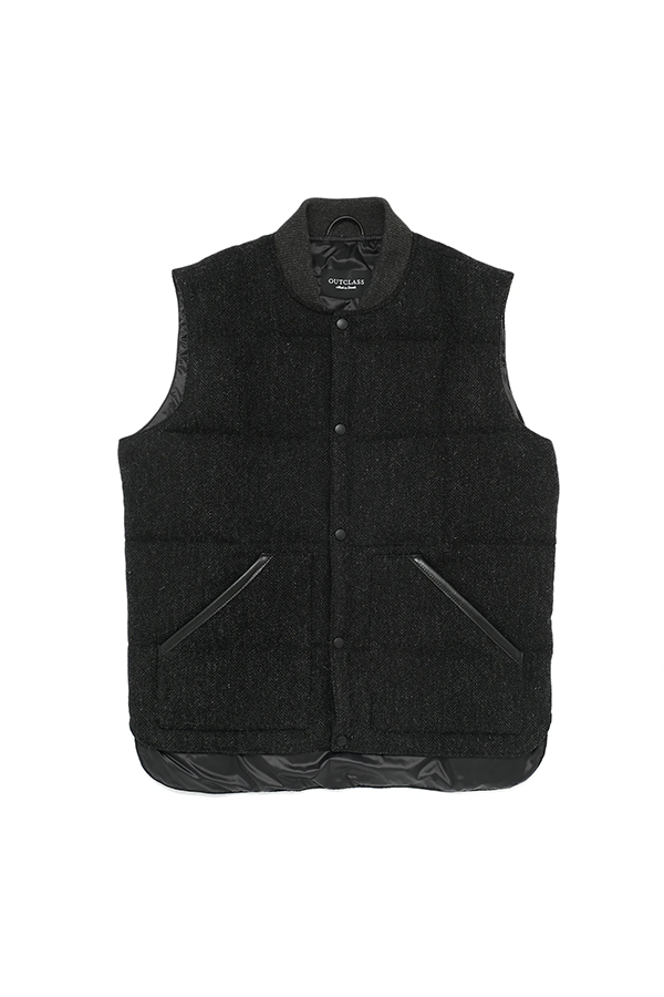 Herringbone Down Vest S