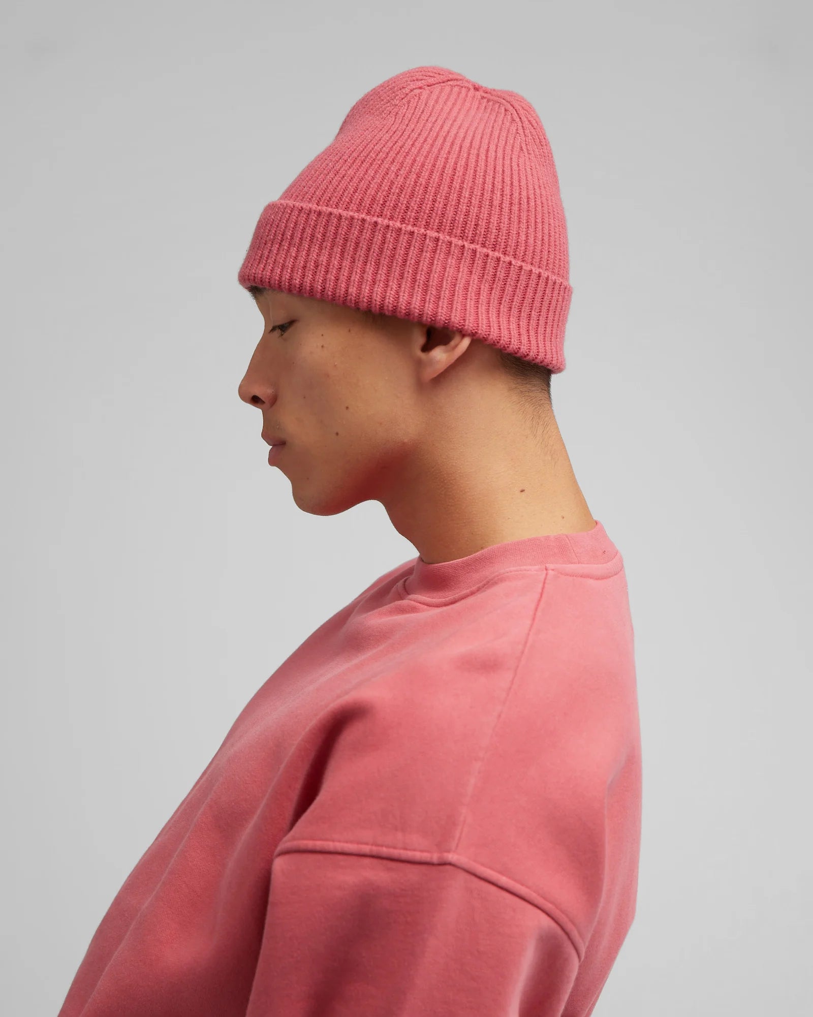 Newest Adult Pink Crush Merino Wool Beanie