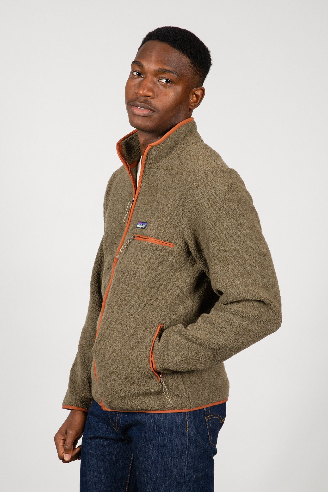 Patagonia shop khaki fleece