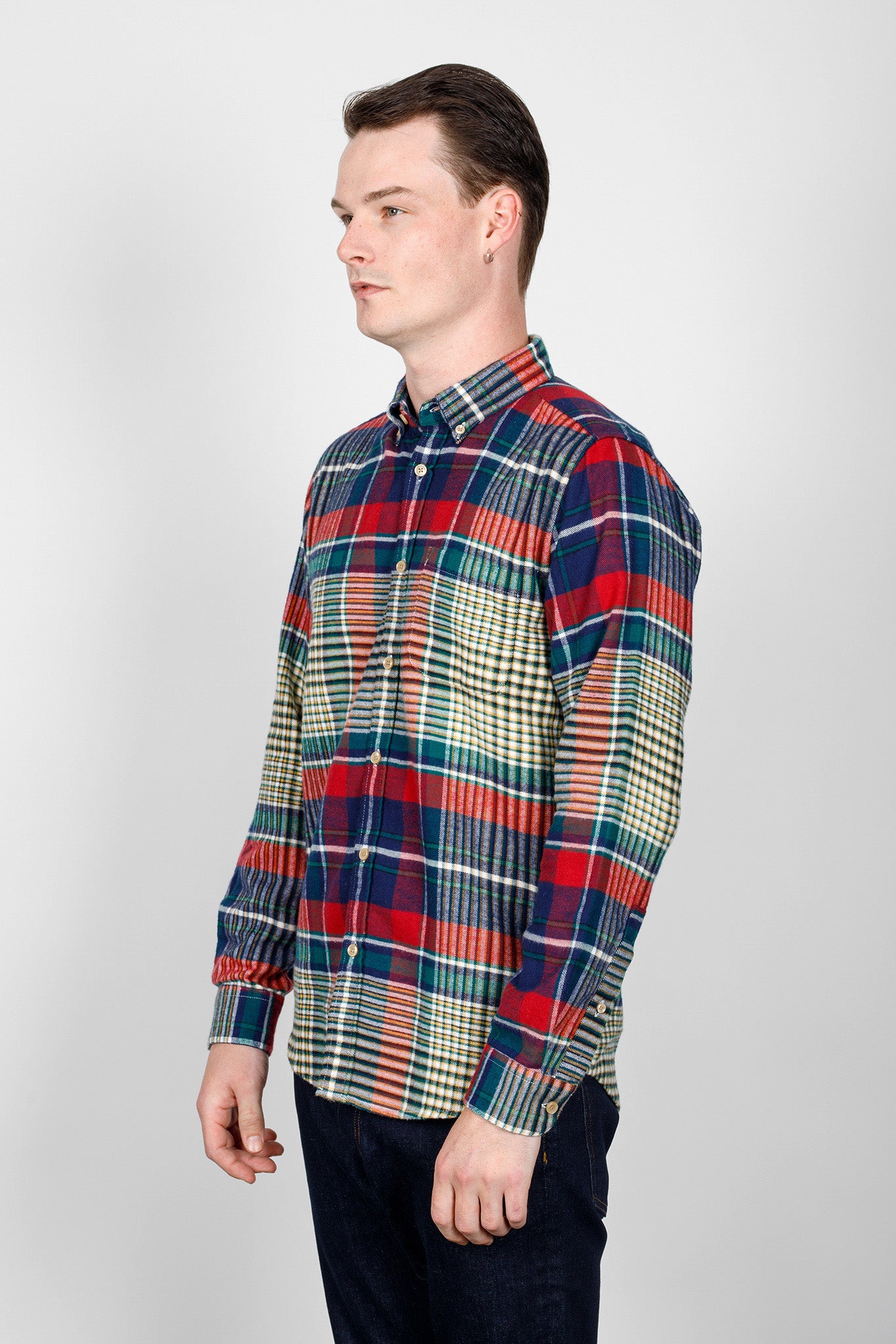 Rute check flannel shirt