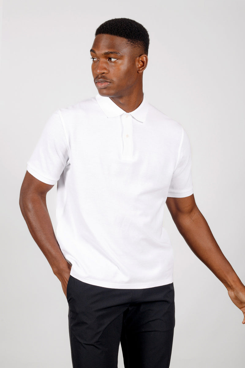 レインボー」 reigning champ CLASSIC PIQUE POLO L - トップス