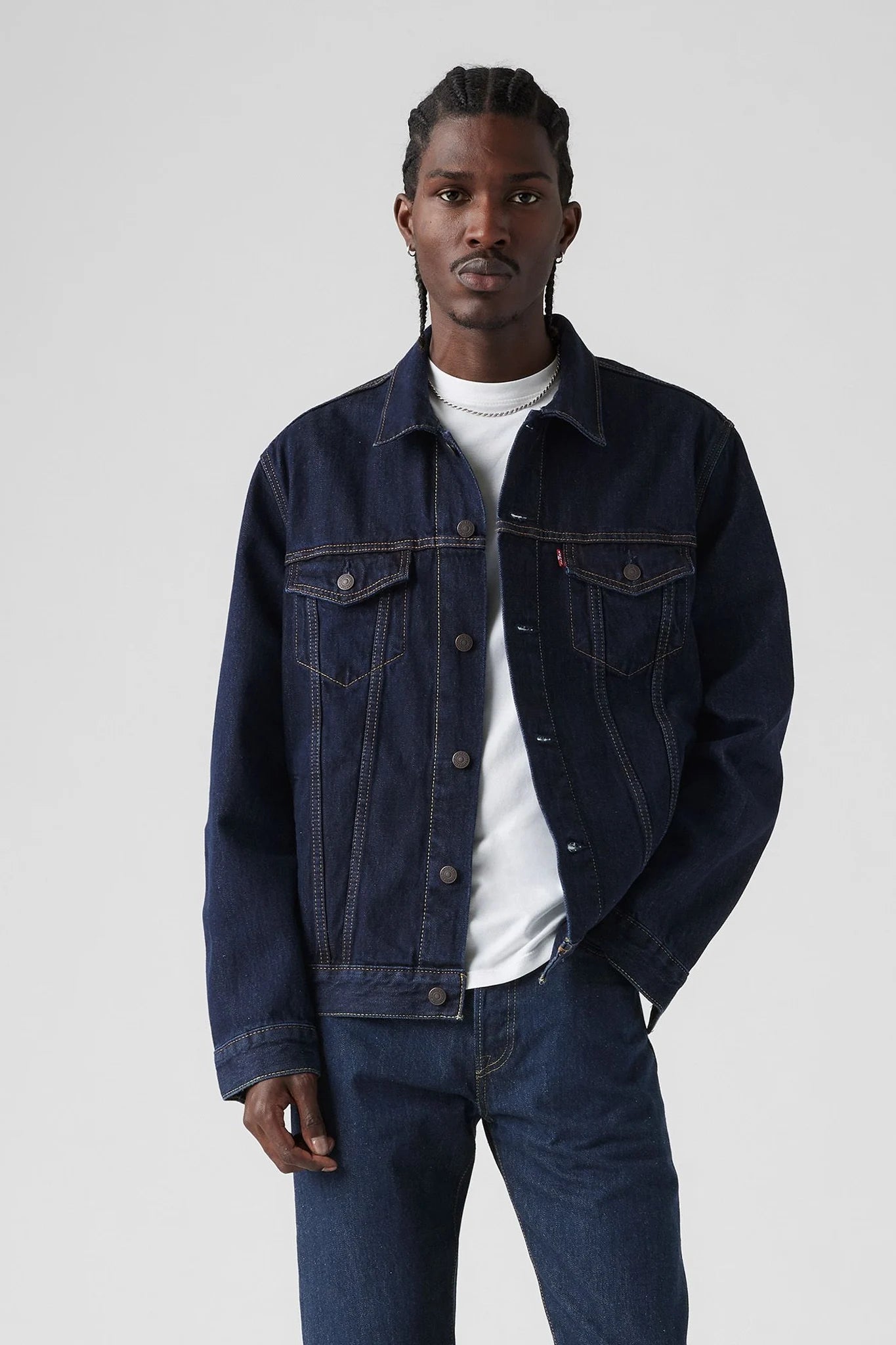 Levi's patch pocket trucker jacket online