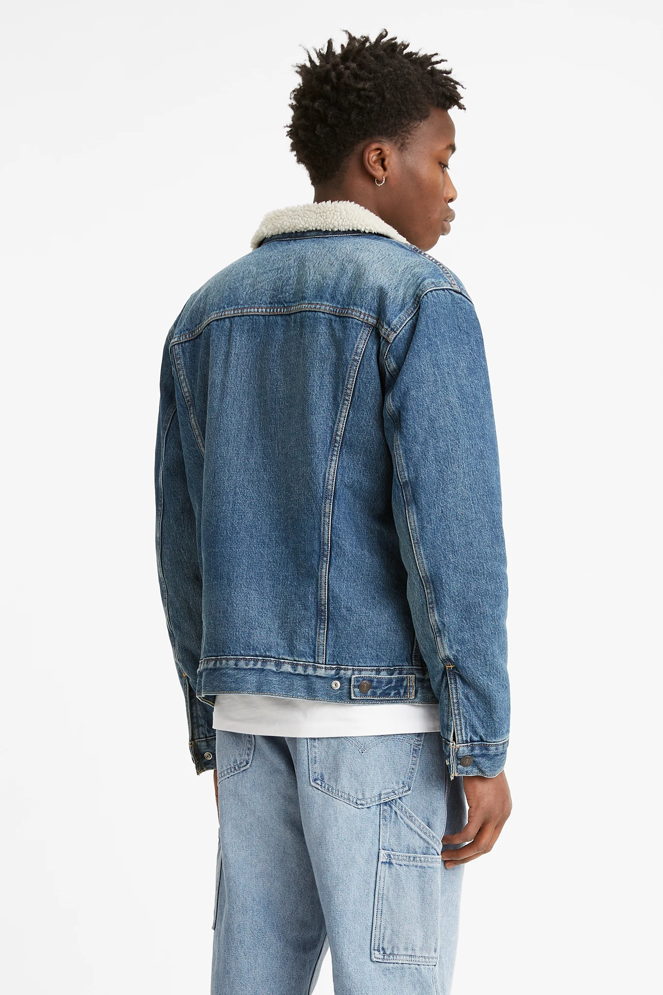 Levis clear trucker jacket online