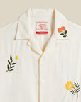 Embroidery Flowers Shirt Shirts Portuguese Flannel