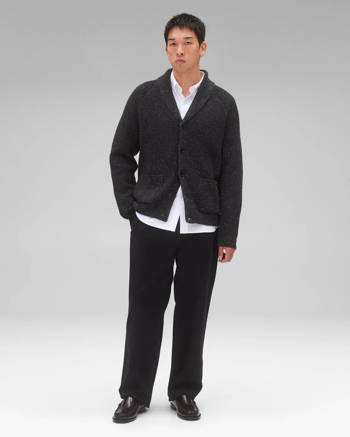 Nep Merino Kenny Shawl Cardigan Sweaters Reigning Champ   