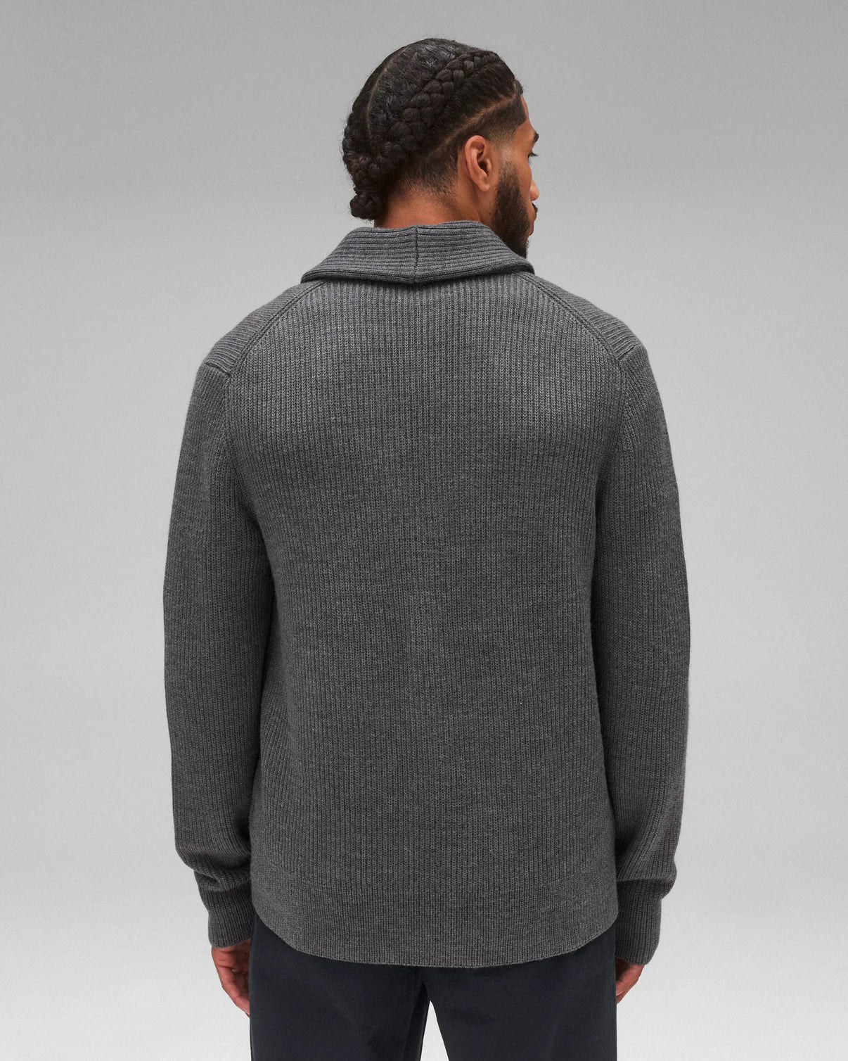 Merino Rib Vinny Shawl Cardigan Sweaters Reigning Champ   