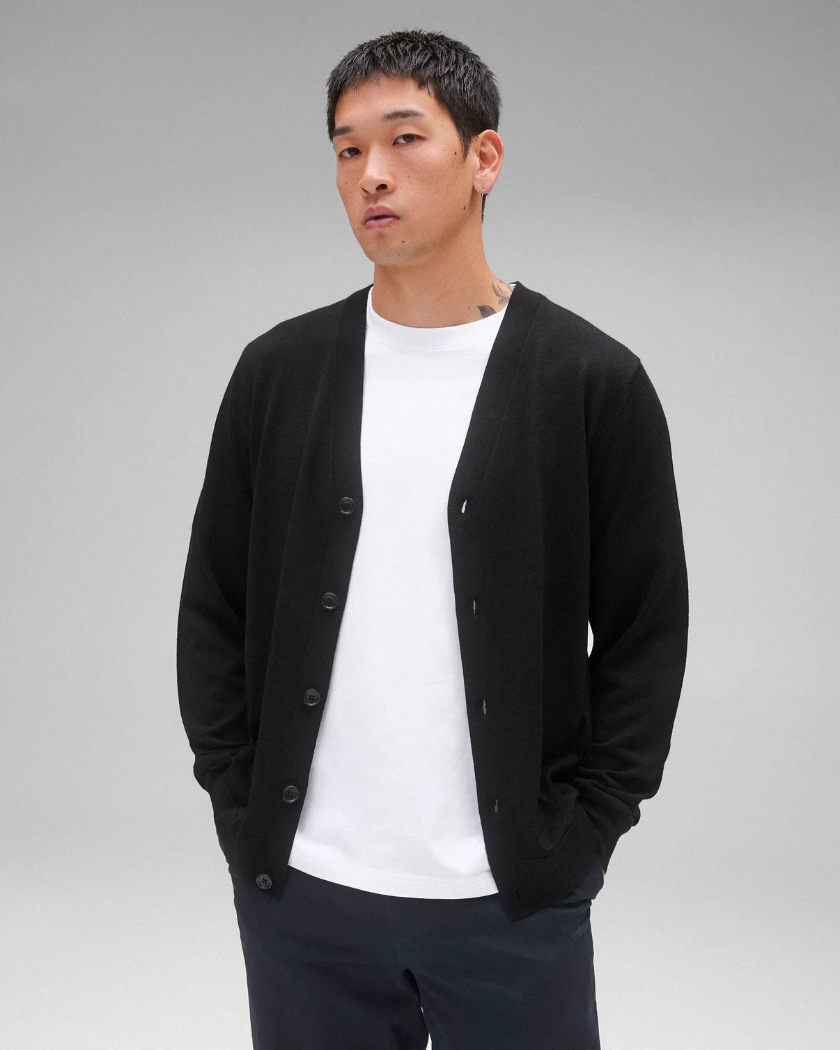 Lightweight Merino Harry Cardigan Sweaters Reigning Champ   