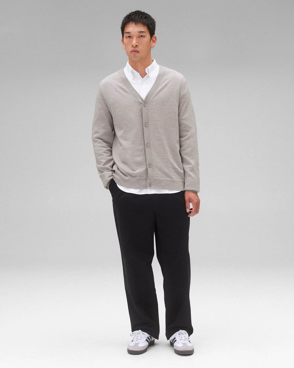 Lightweight Merino Harry Cardigan Sweaters Reigning Champ   