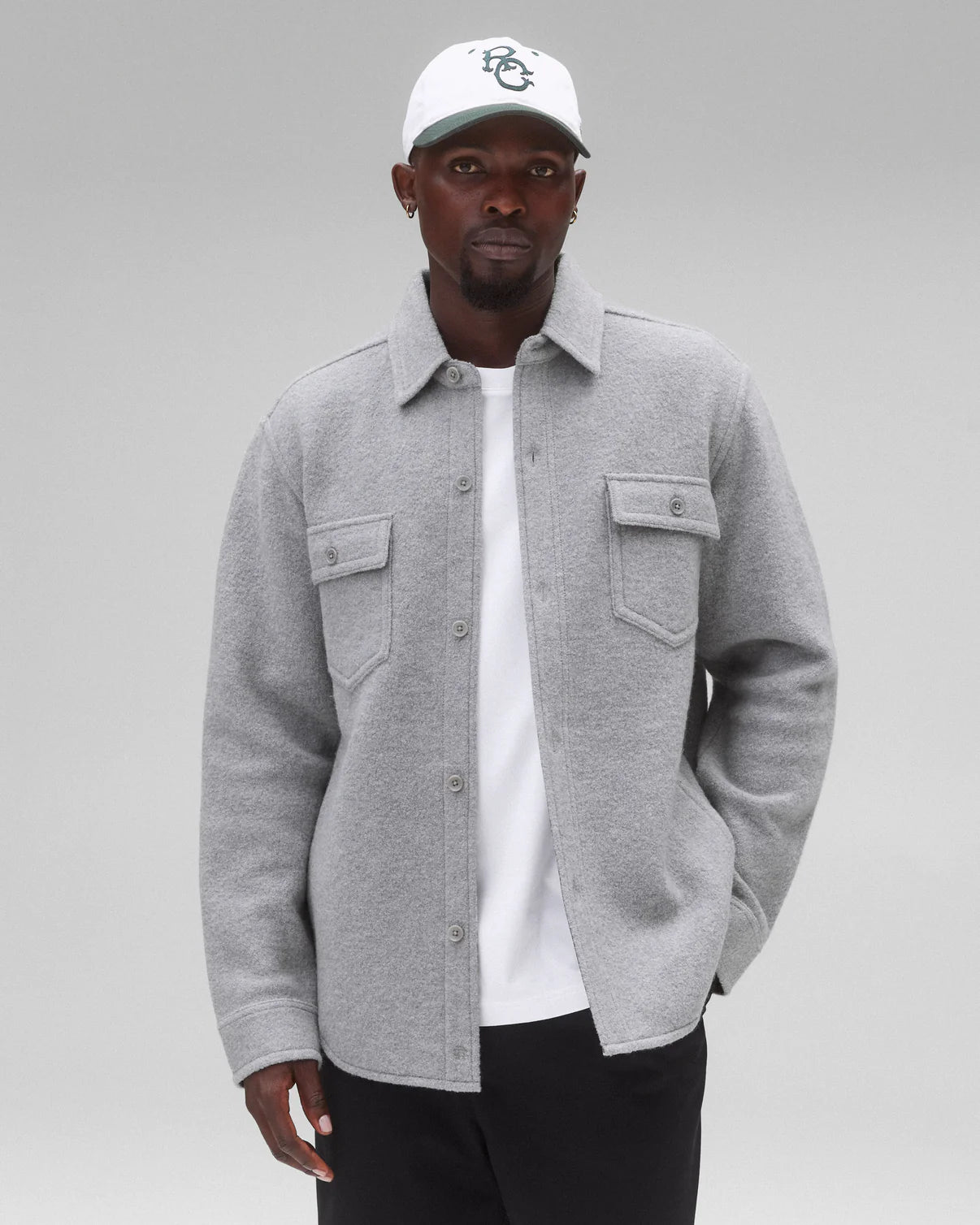 Boiled Wool Warden Overshirt OverShirt Reigning Champ   