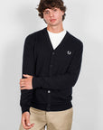 Classic Cardigan Sweaters Fred Perry