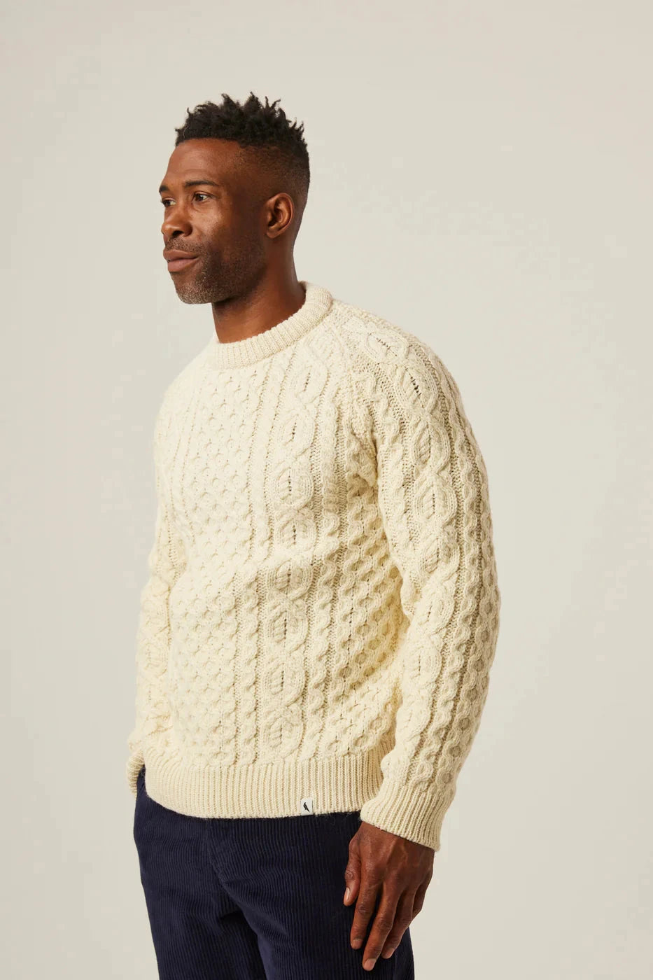 Hudson Aran Jumper Sweaters Peregrine   