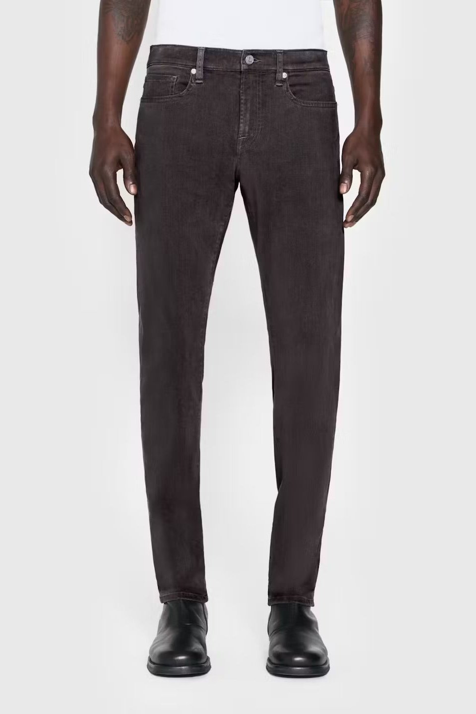 L'Homme Slim Brushed Twill Pants FRAME   