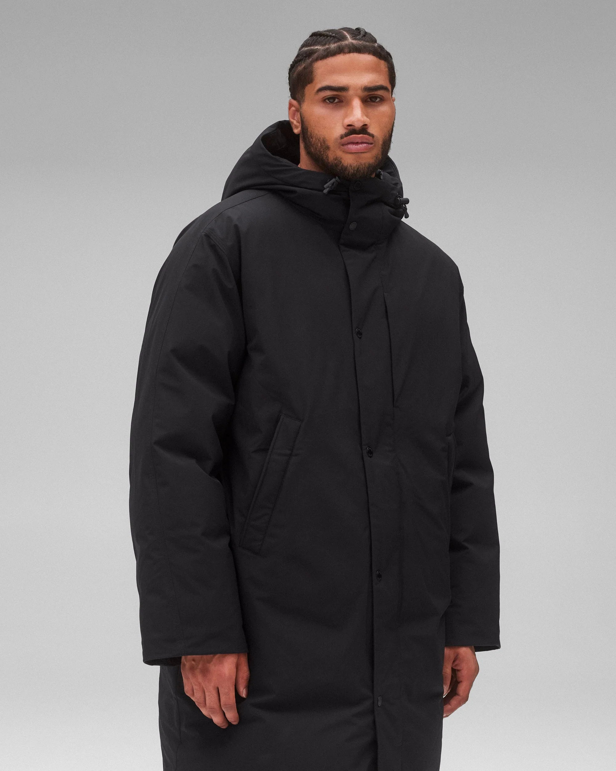 Tech Nylon Sideline Down Parka Jackets Reigning Champ   