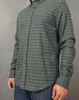 Houndstooth Plaid Flannel Shirt Shirts Outclass   