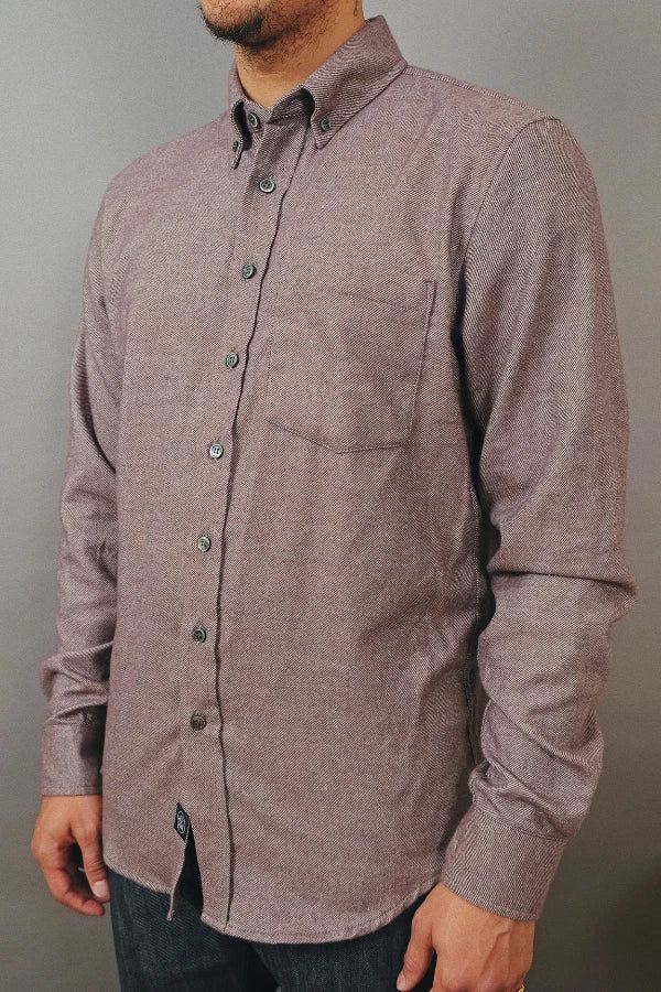 Twill Flannel Shirt Shirts Outclass   