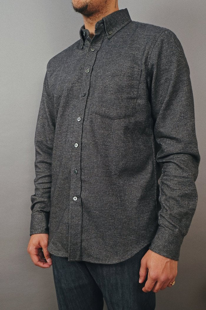 Twill Flannel Shirt Shirts Outclass   