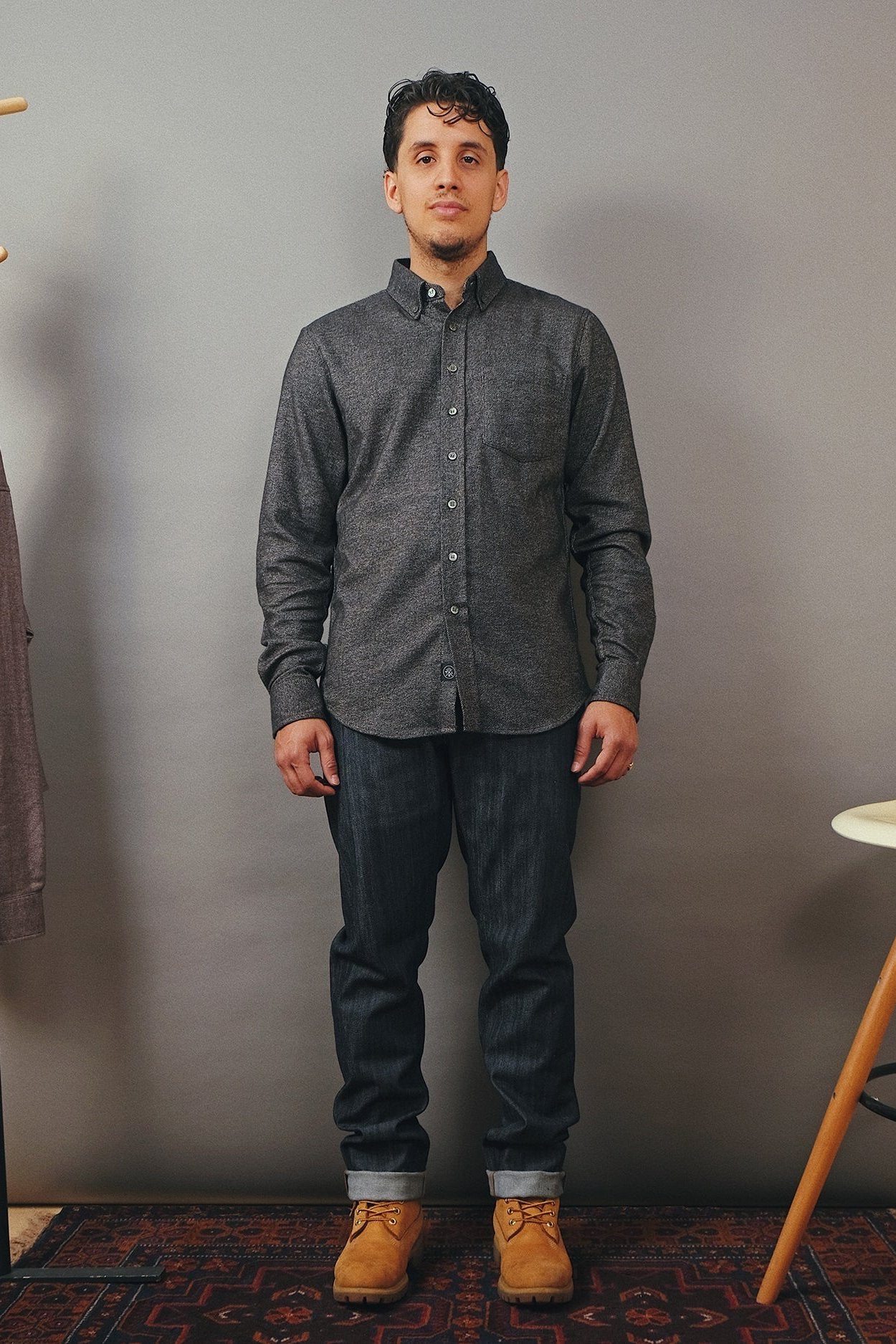 Twill Flannel Shirt Shirts Outclass   