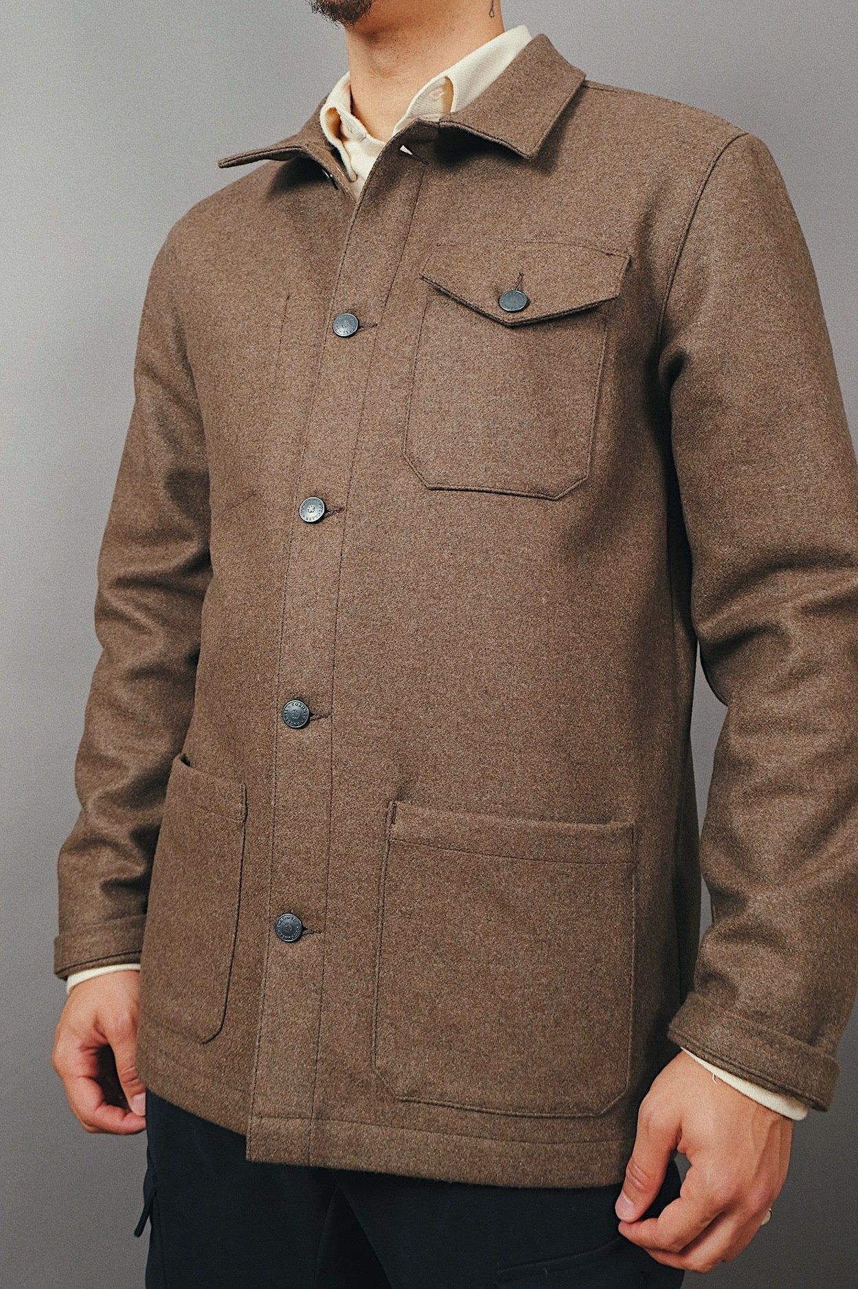 Wool Chore Coat Jackets Outclass   