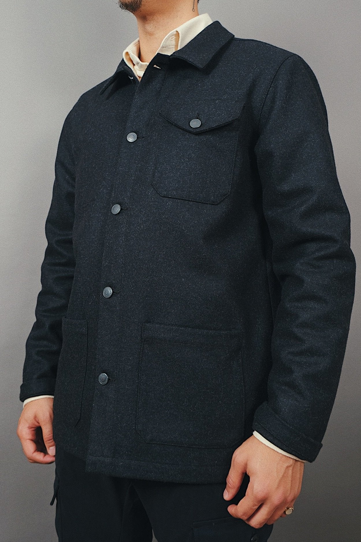 Wool Chore Coat Jackets Outclass   