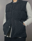 Herringbone Down Vest Vests Outclass   