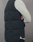 Herringbone Down Vest Vests Outclass   