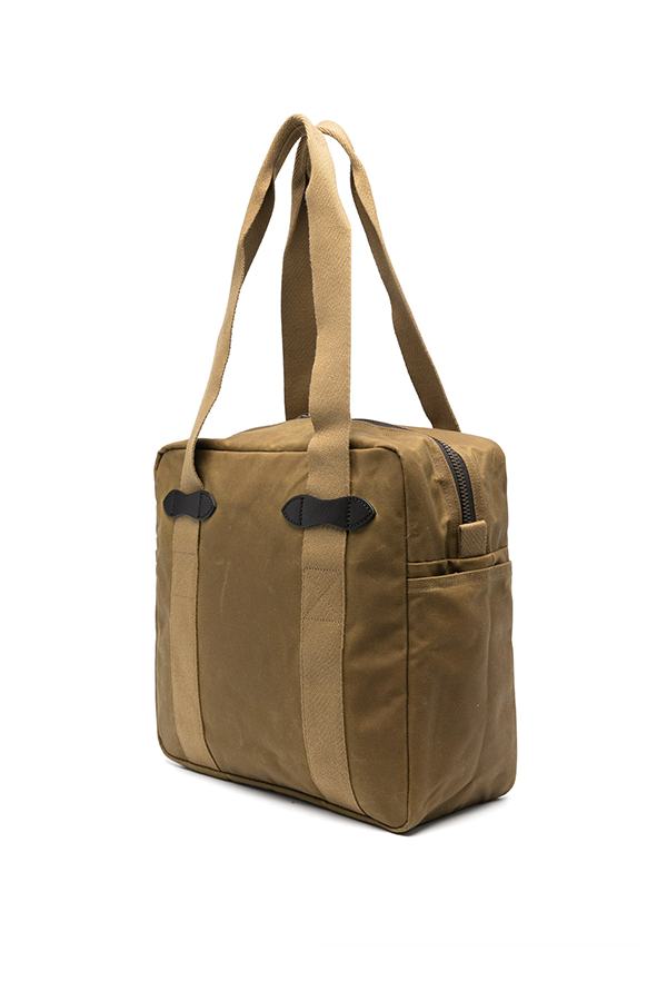 Tin Cloth Zipper Tote Bag Bags Filson   