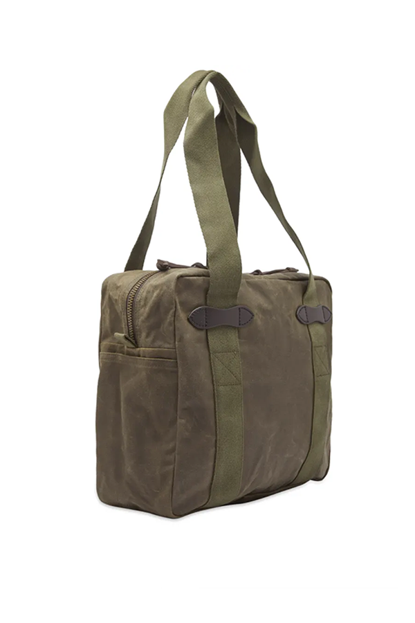 Tin Cloth Zipper Tote Bag Bags Filson   