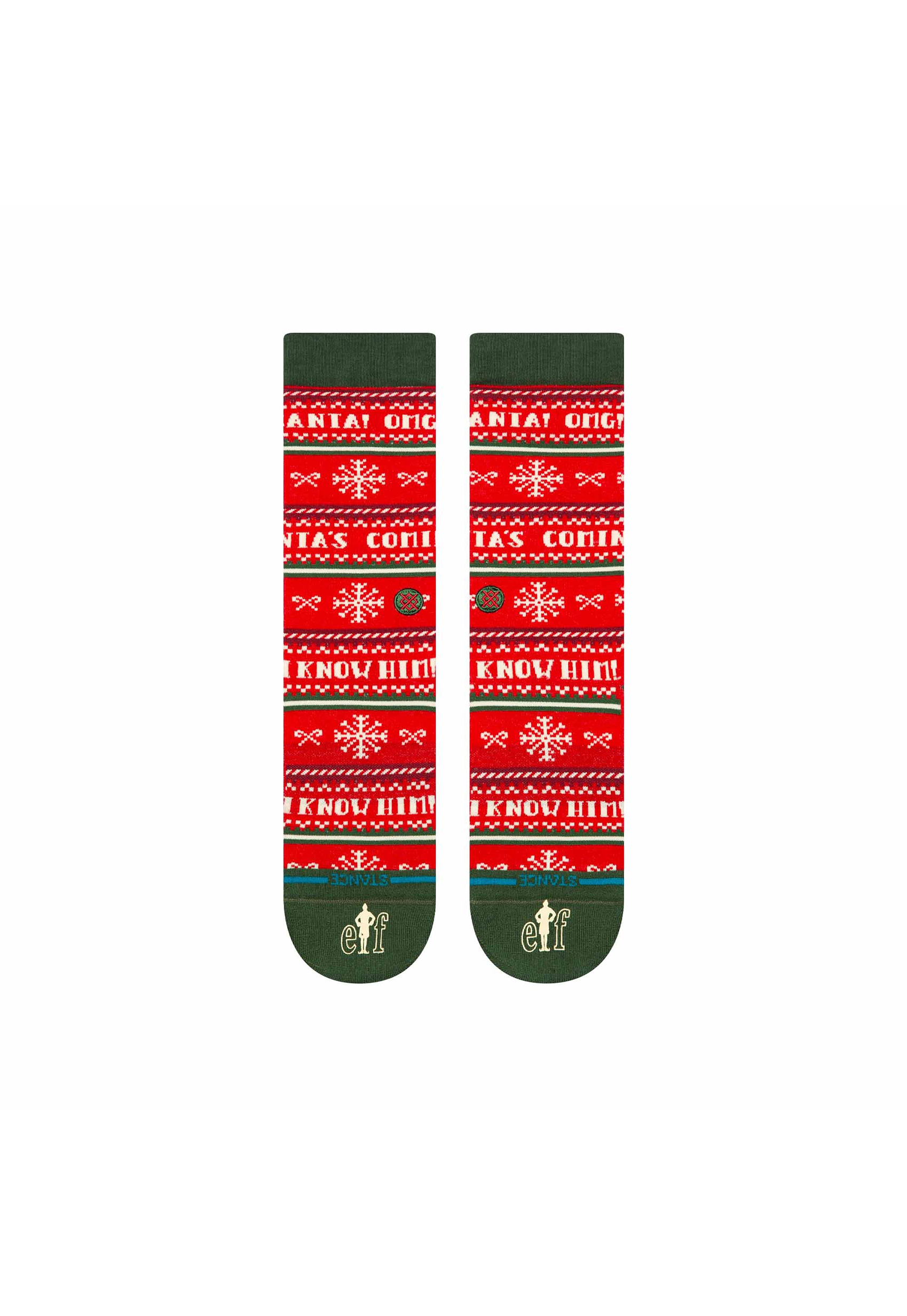 Elf Crew Socks Socks Stance