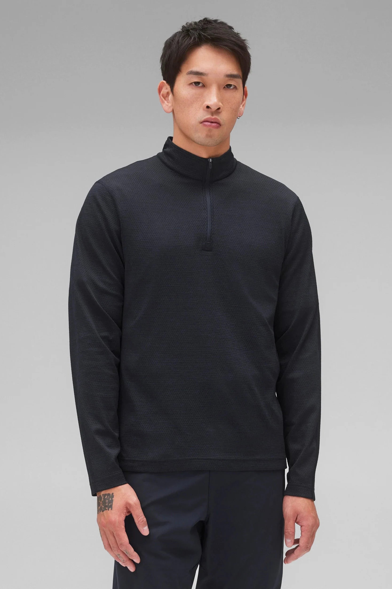 Solotex Mesh Tiebreak Standard Quarter Zip