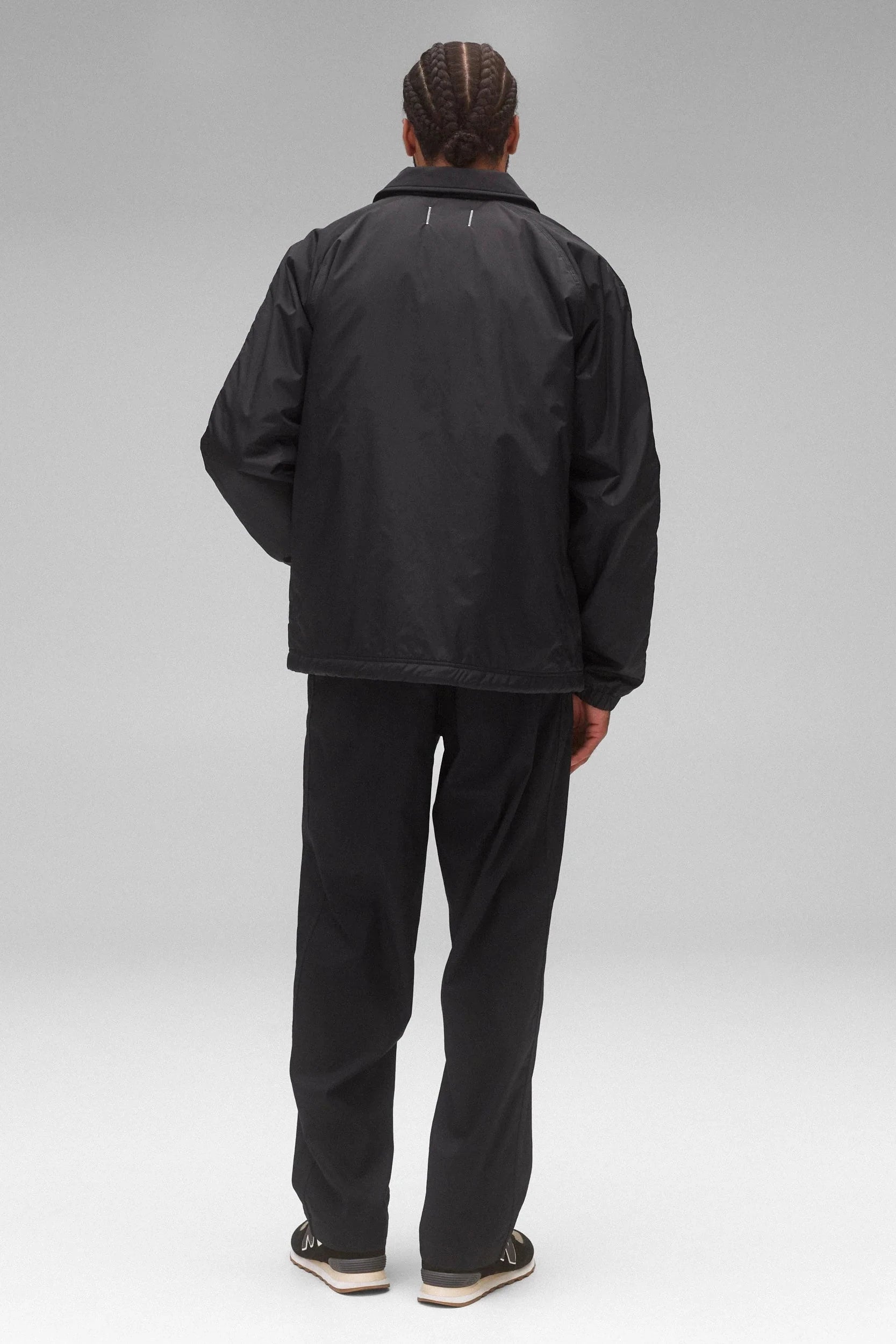 Econyl Satin Nylon Coach’s Jacket