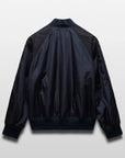 Econyl Satin Nylon Stadium Jacket