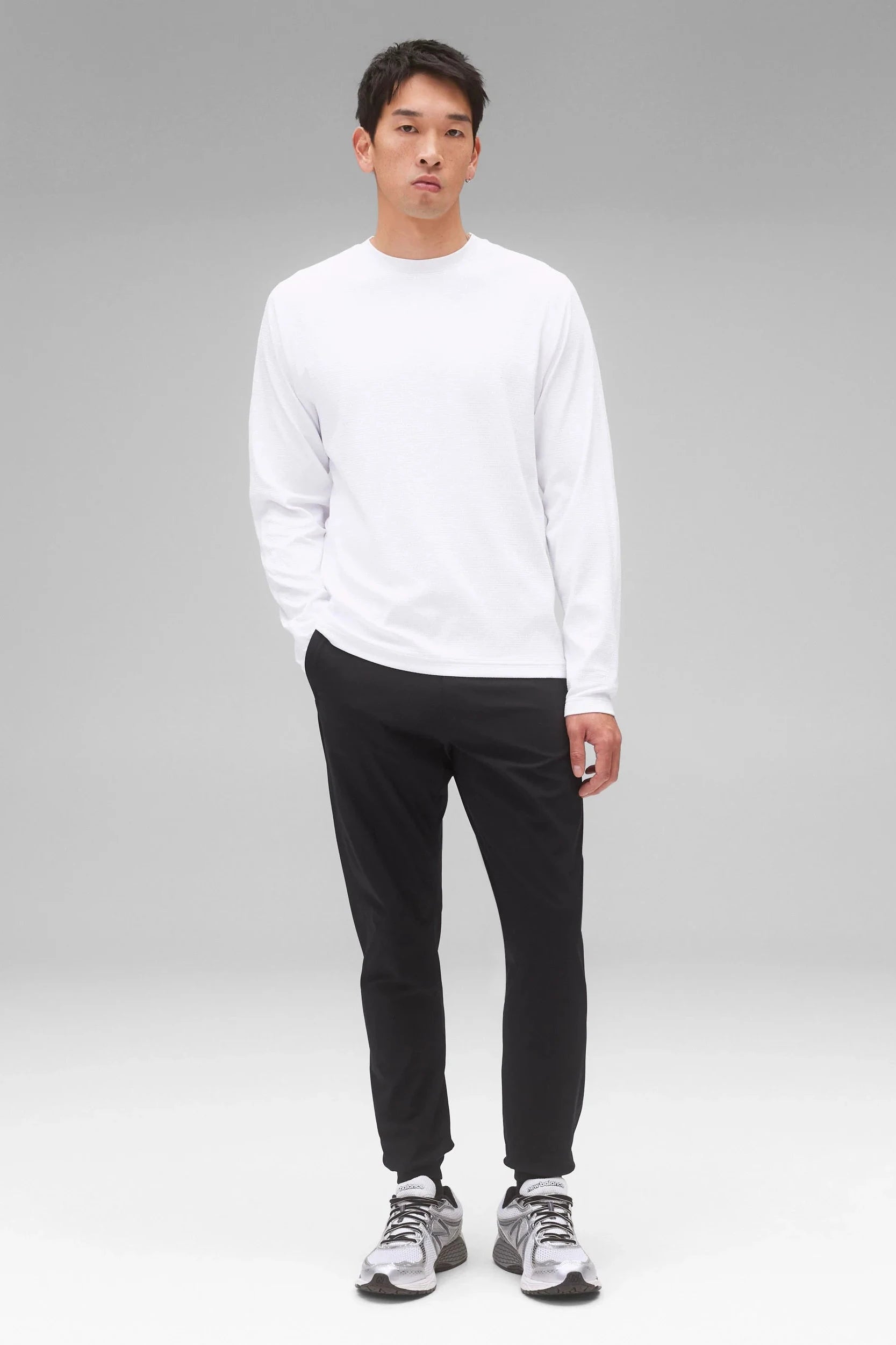 Stretch Warp Knit Coach&#39;s Slim Jogger