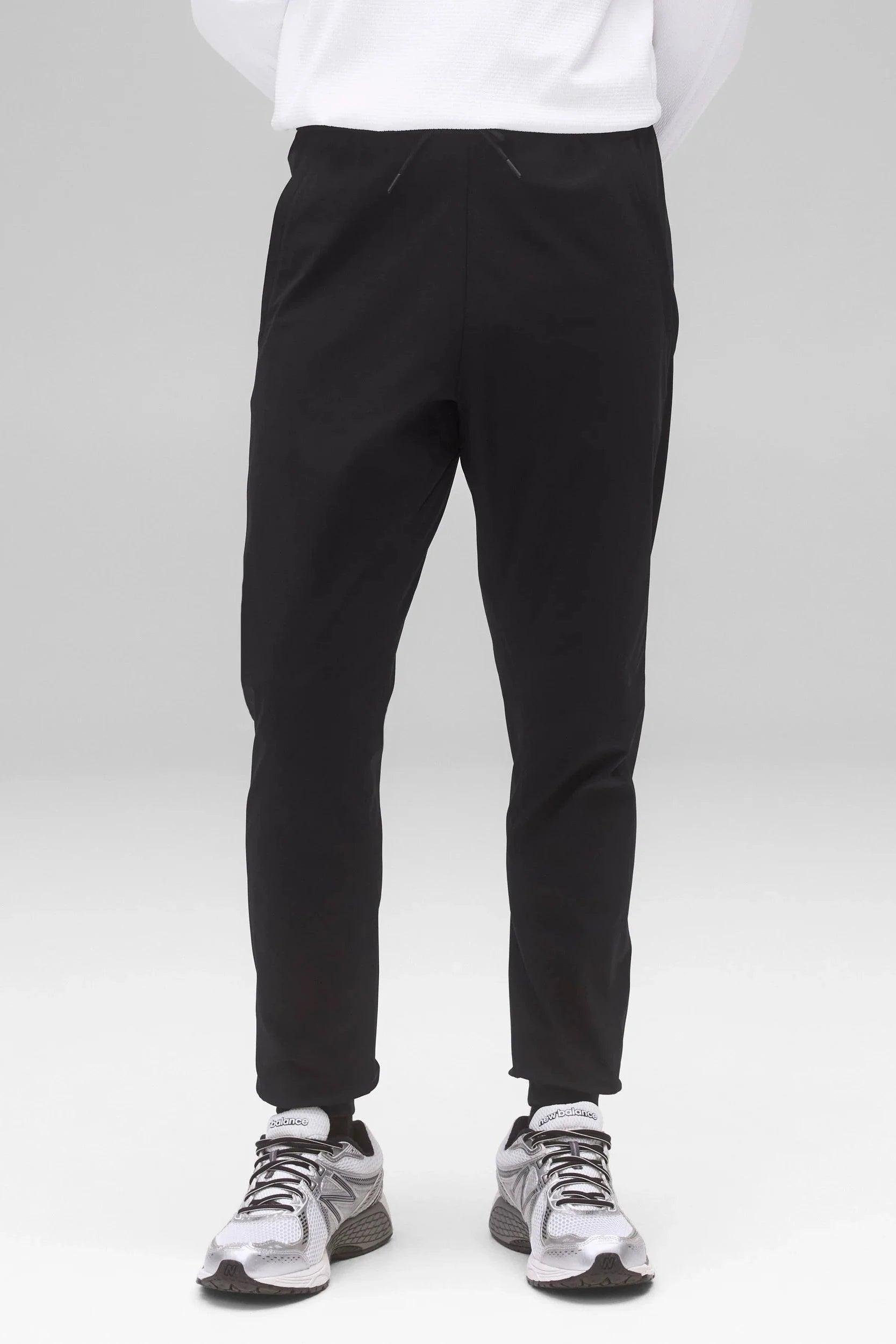 Stretch Warp Knit Coach&#39;s Slim Jogger