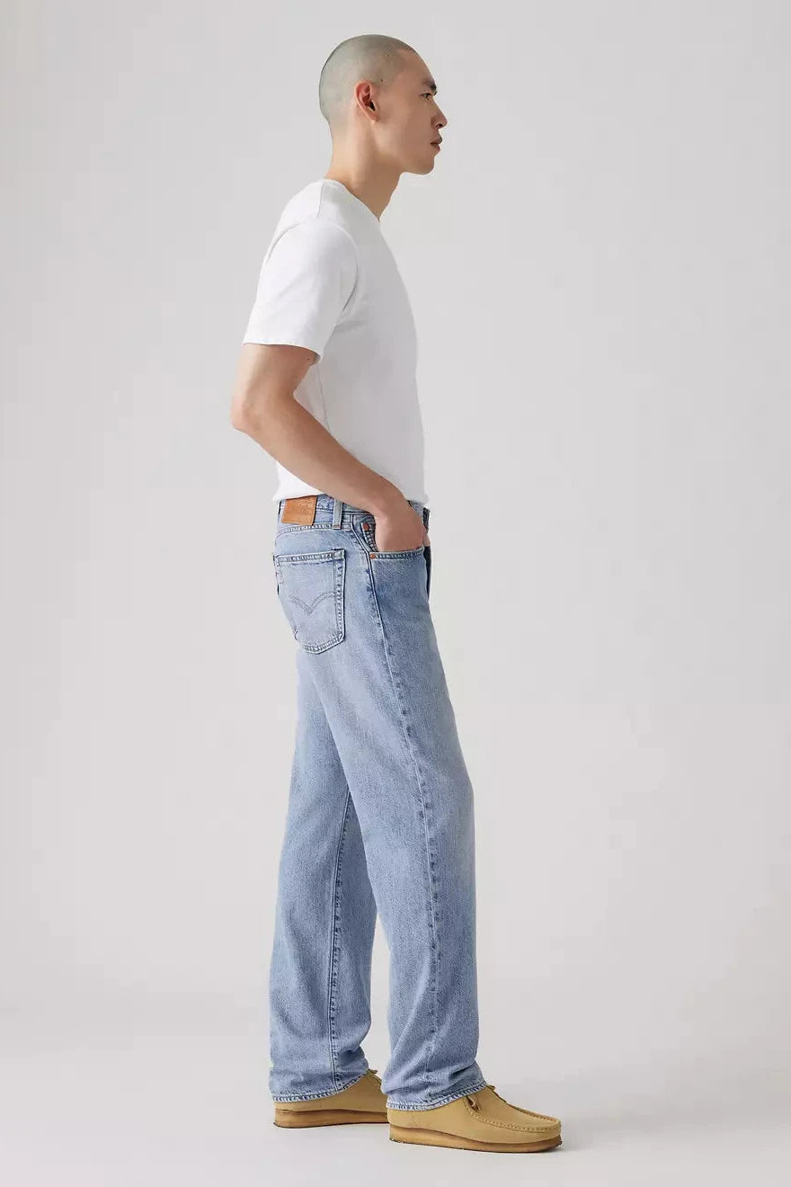 555™ Relaxed Straight Lightweight Linen+ Denim Jeans Denim Levi&#39;s