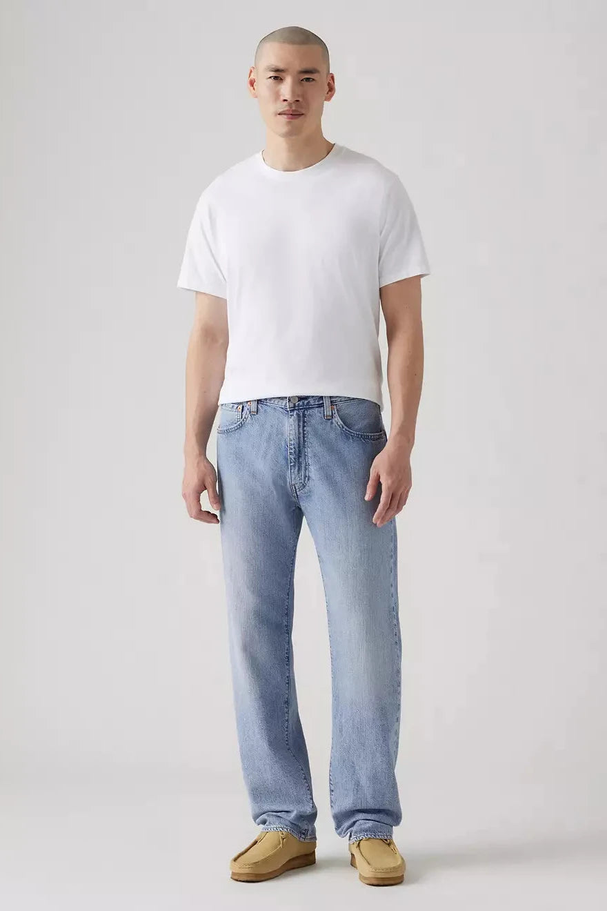 555™ Relaxed Straight Lightweight Linen+ Denim Jeans Denim Levi's