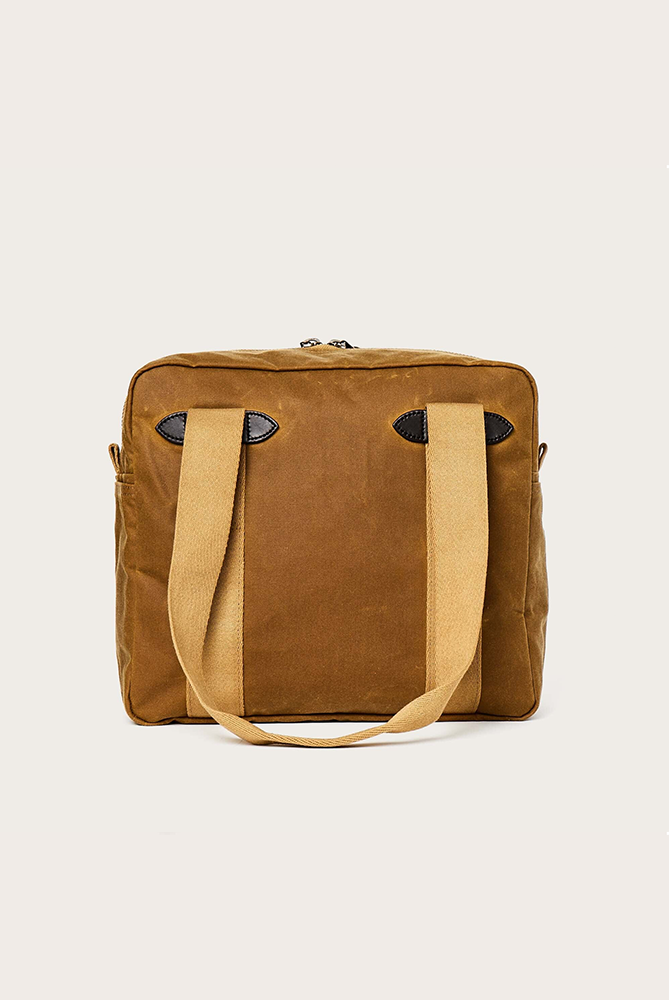 Tin Cloth Zipper Tote Bag Bags Filson