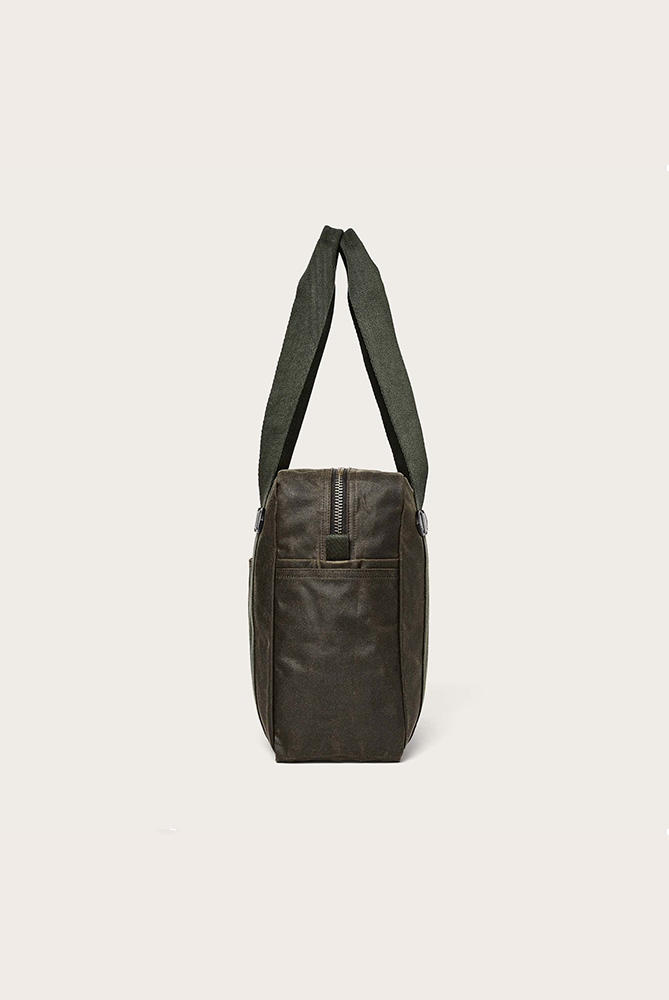 Tin Cloth Zipper Tote Bag Bags Filson