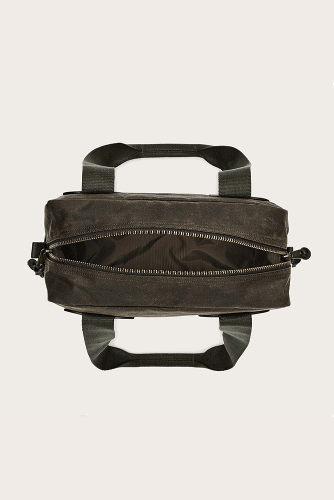 Tin Cloth Zipper Tote Bag Bags Filson