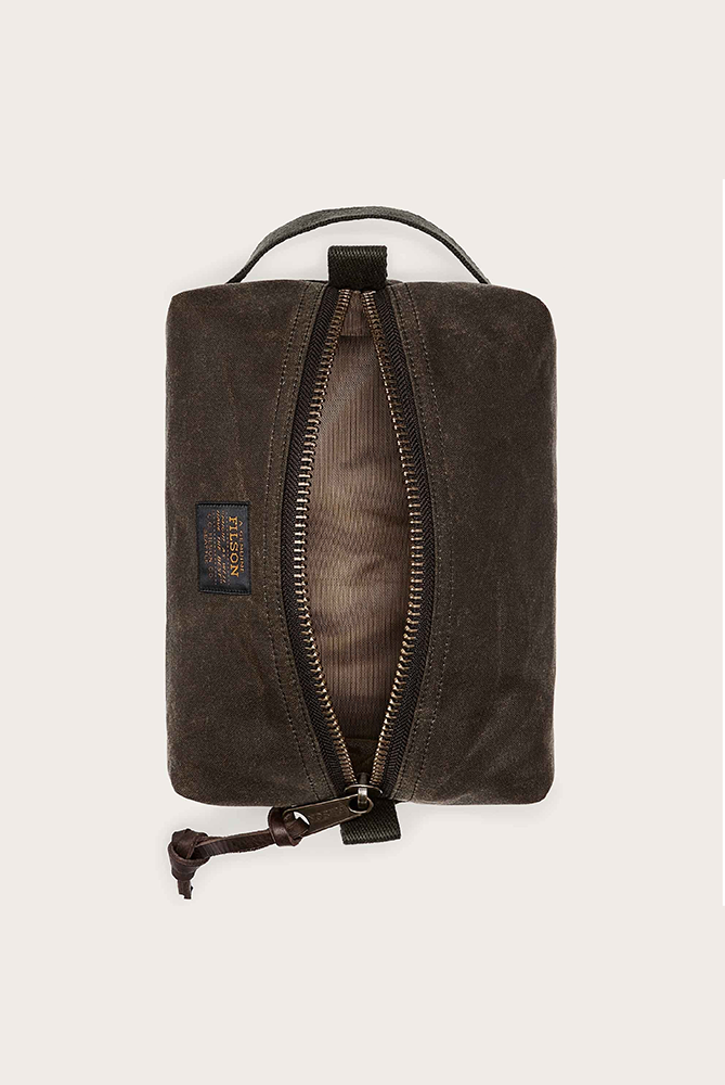 Tin Cloth Travel Kit Bags Filson