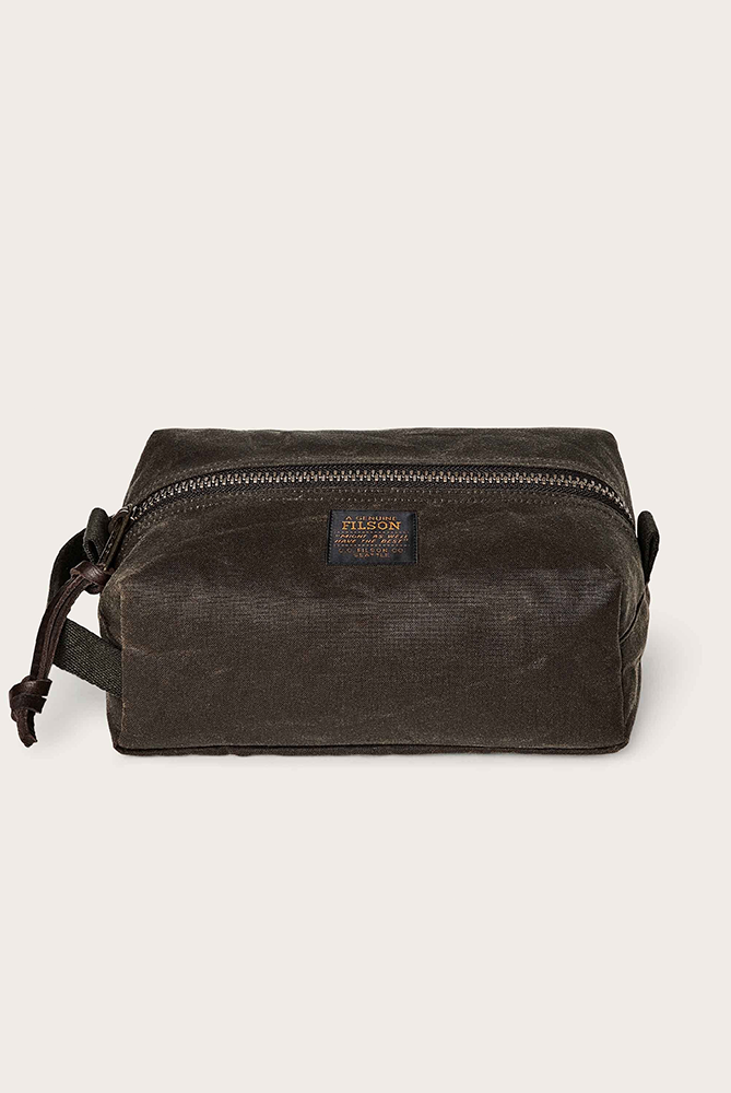 Tin Cloth Travel Kit Bags Filson