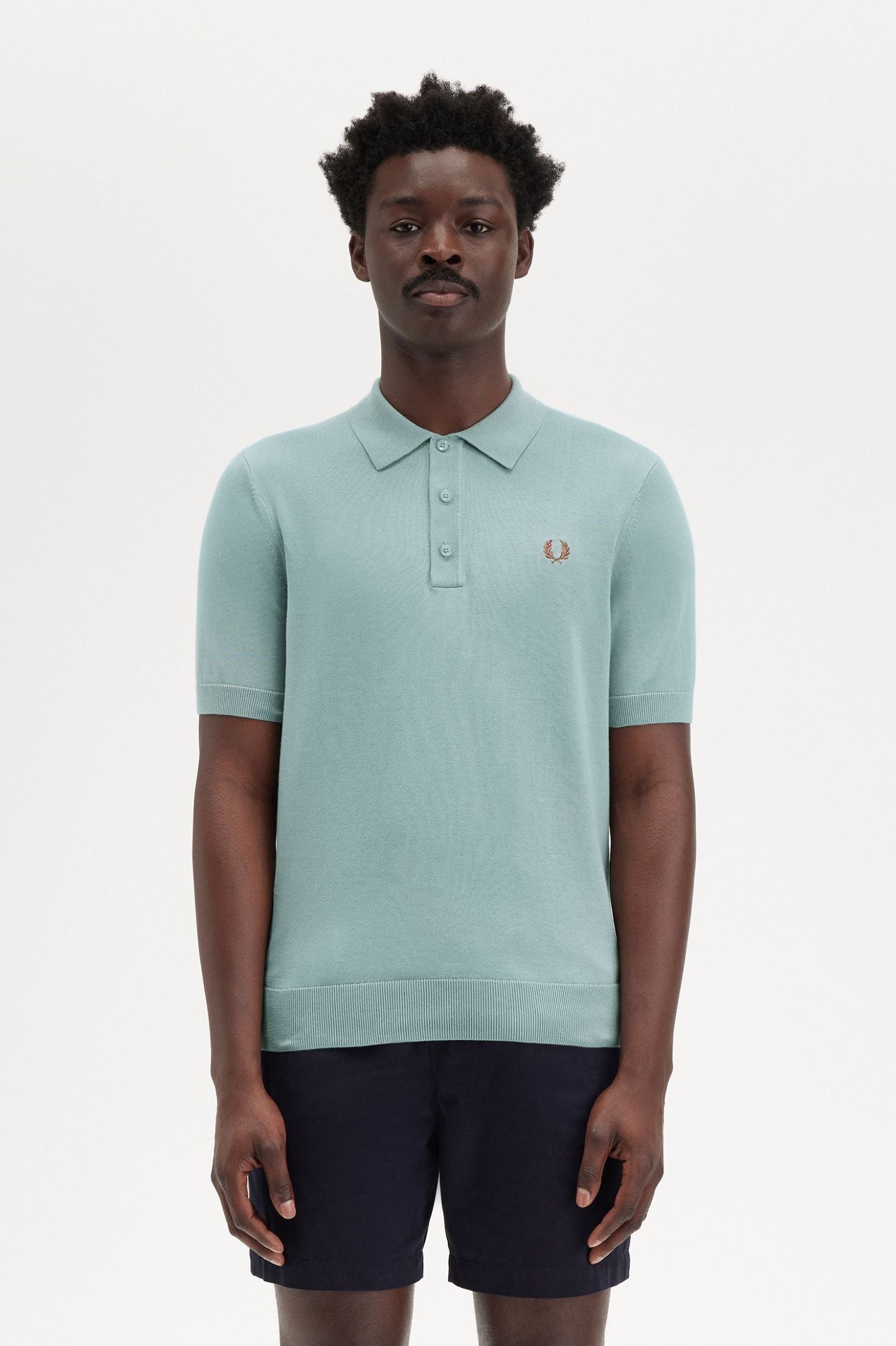 Cotton Knitted Shirt Polos Fred Perry