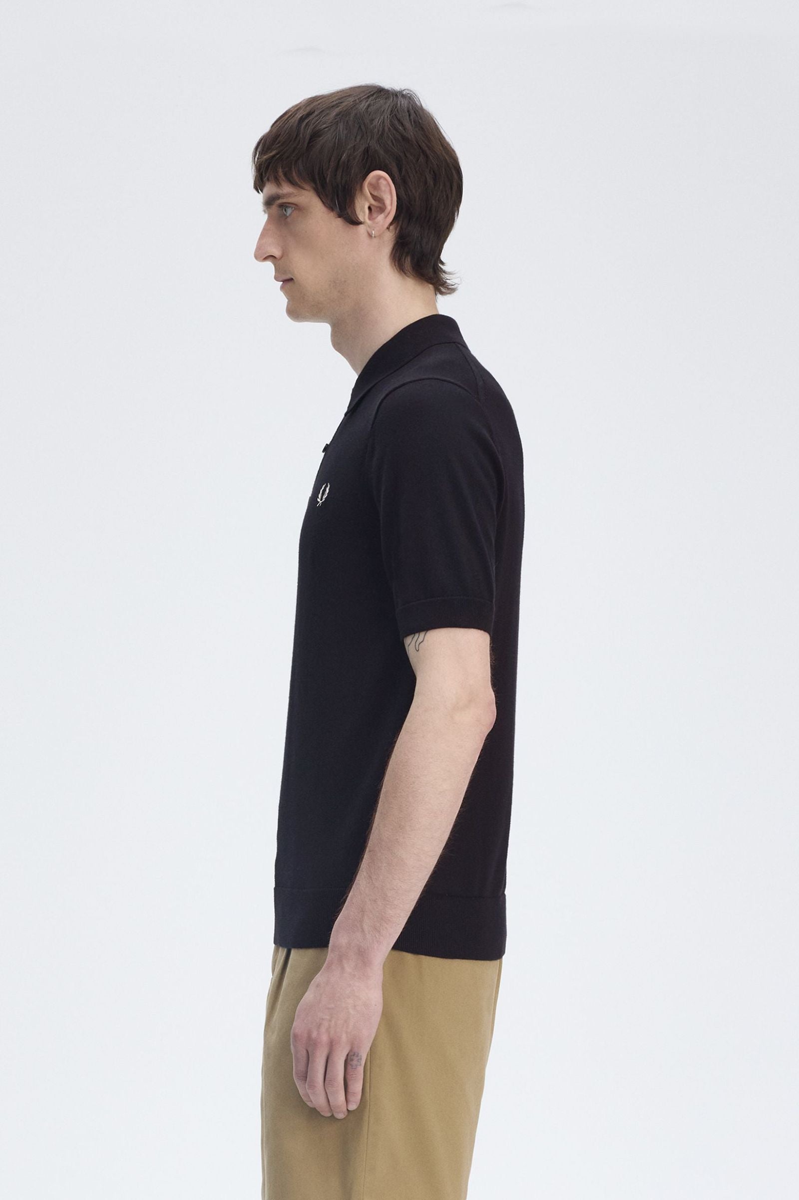 Cotton Knitted Shirt Polos Fred Perry