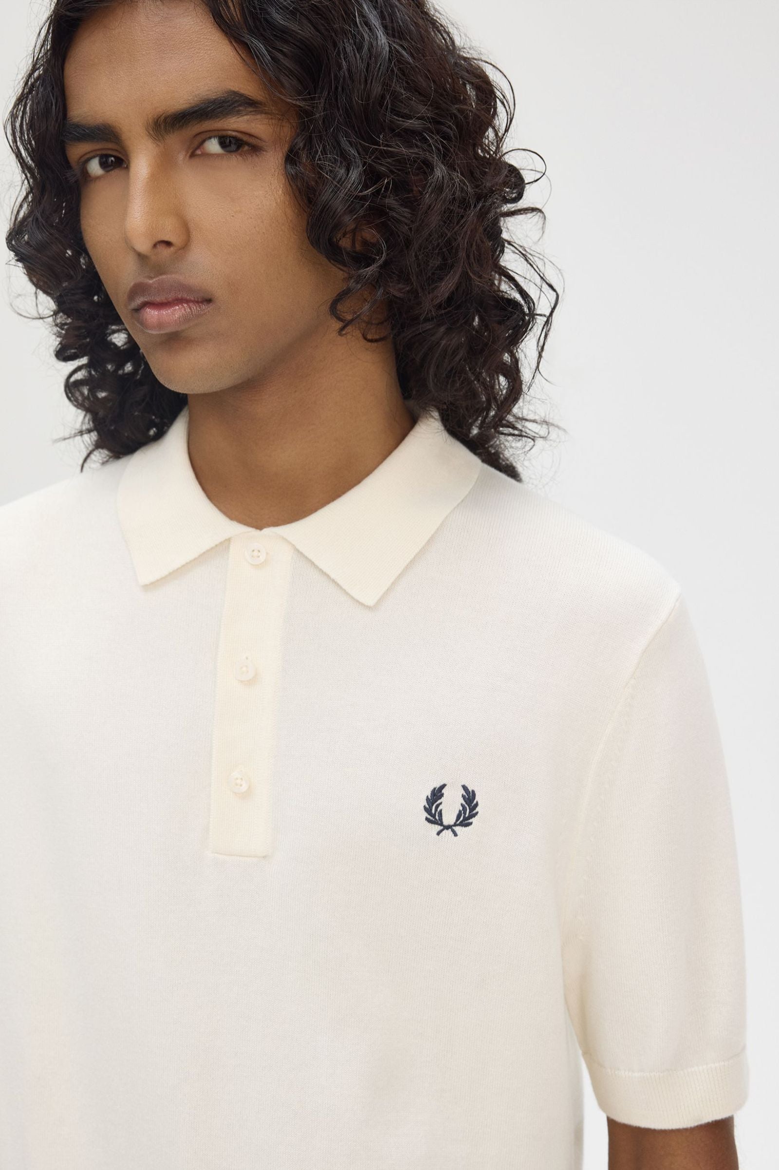 Cotton Knitted Shirt Polos Fred Perry