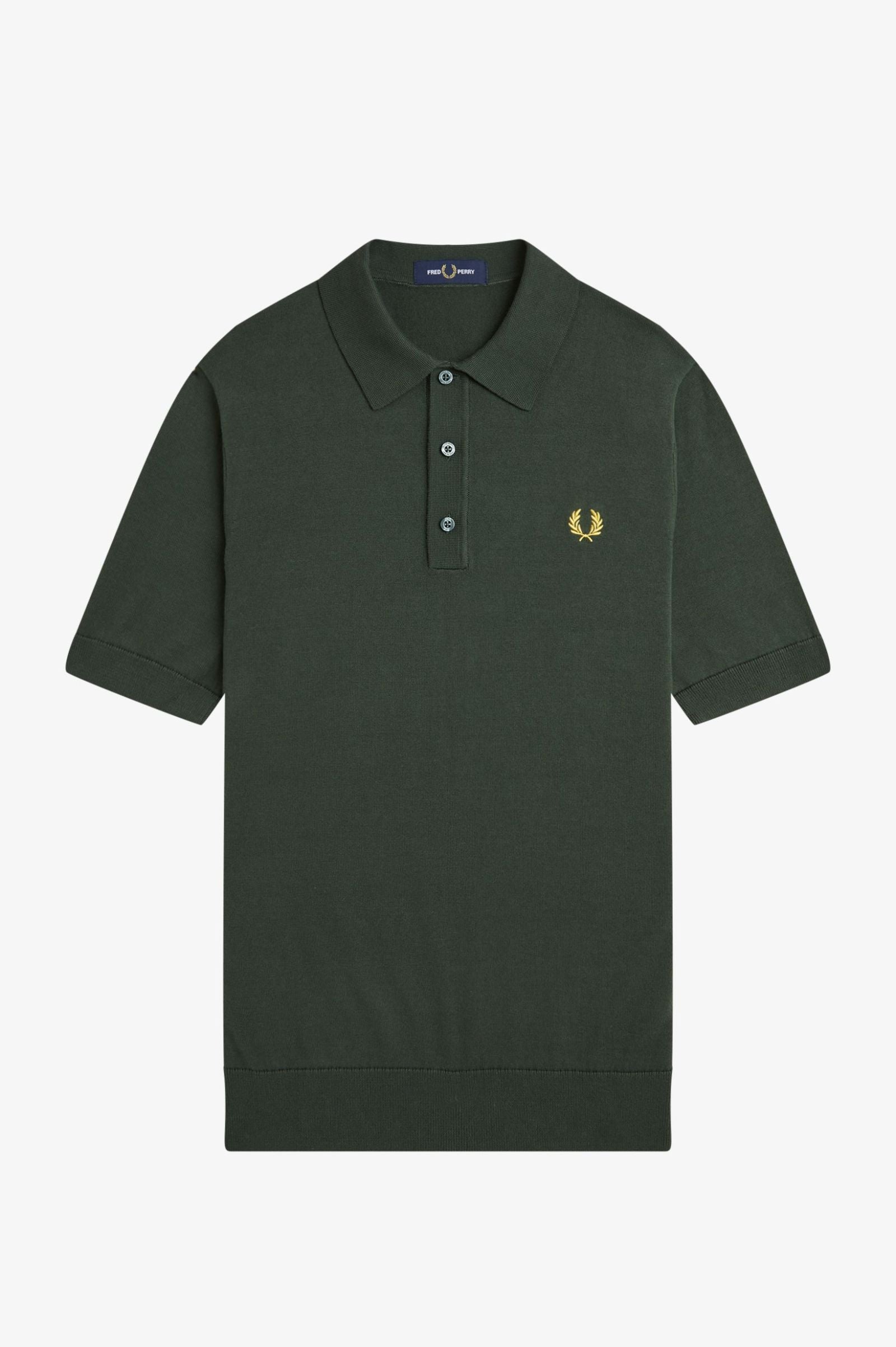 Cotton Knitted Shirt Polos Fred Perry