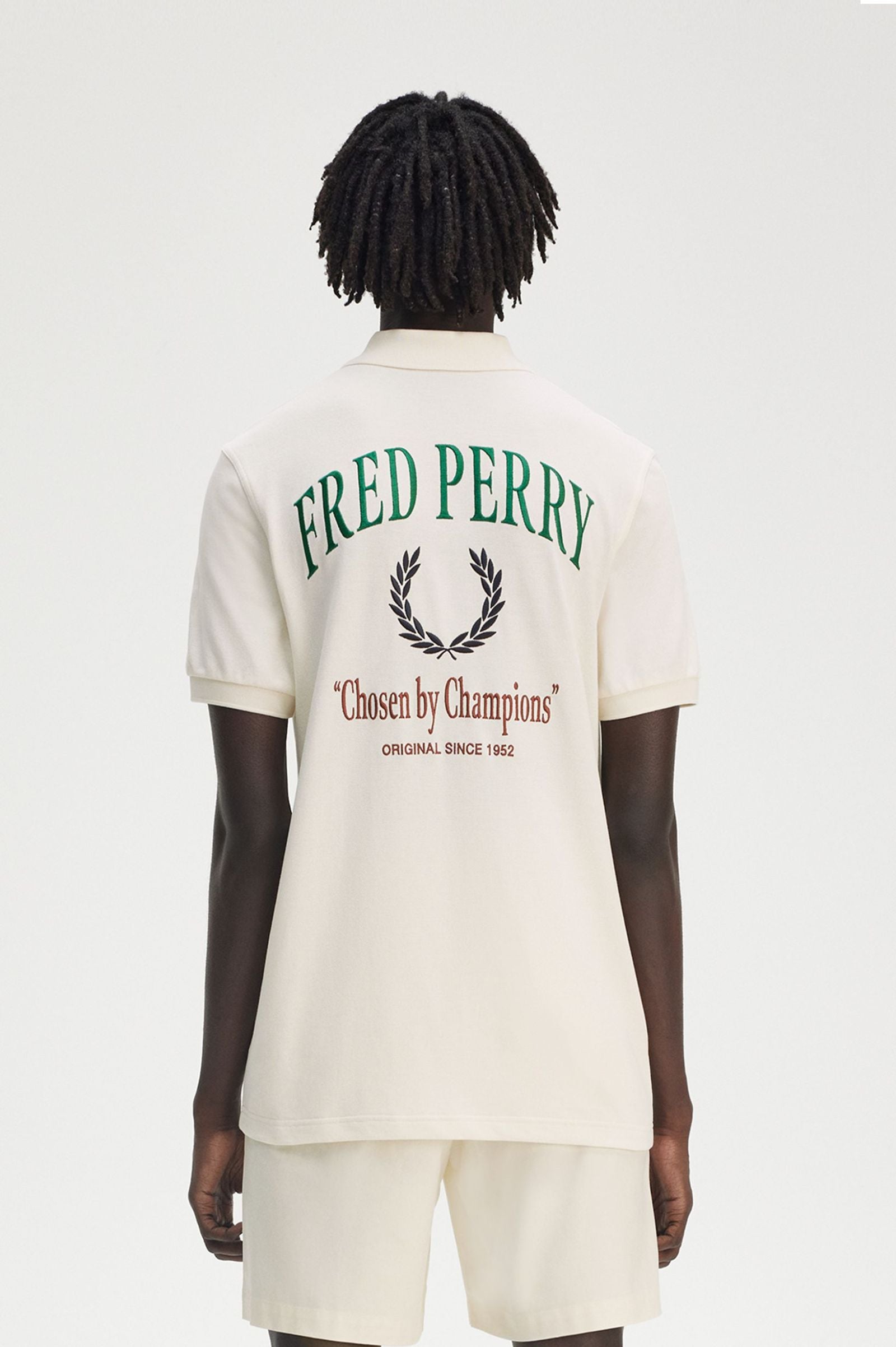 Club House Embroidered Polo Shirt Polos Fred Perry