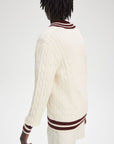 Cable Knit Tennis Jumper Sweaters Fred Perry